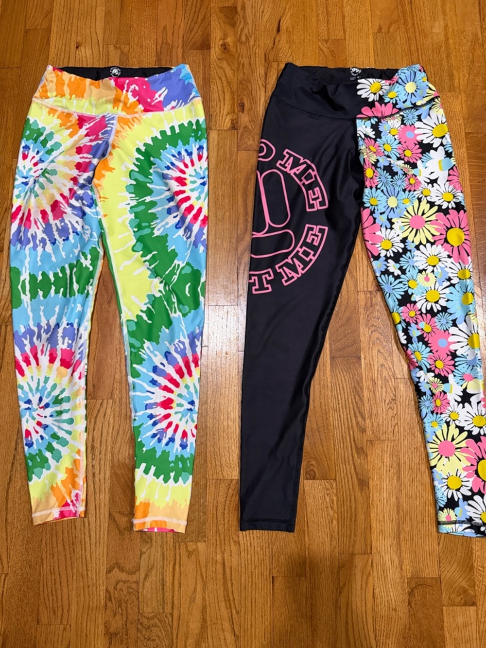 Lot of 2 Feed Me Fight Me Leggings